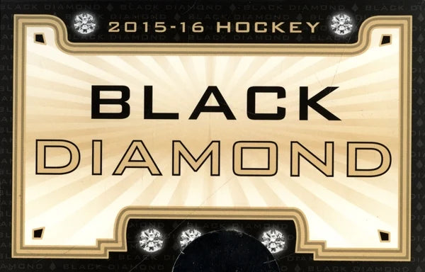 2015-16 NHL Black Diamond Hobby Box