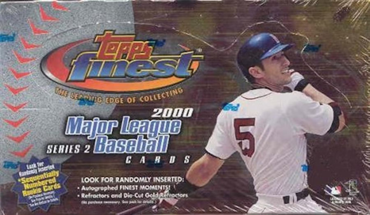 2000 Topps Finest Baseball Hobby Box