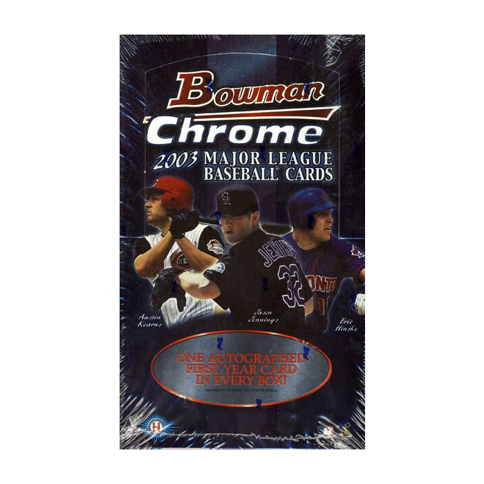 2003 Bowman Chrome Baseball Hobby