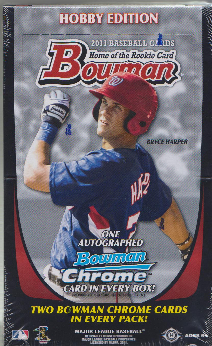 2011 Bowman Baseball Home Of The Rookie