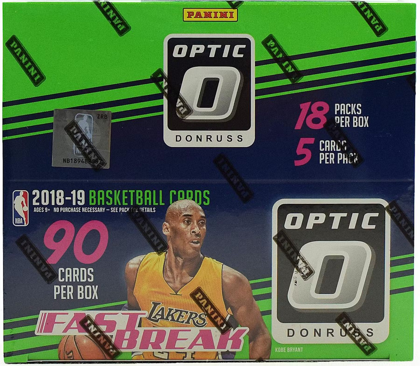 2018-19 NBA Basketball Optic Fast Break Box