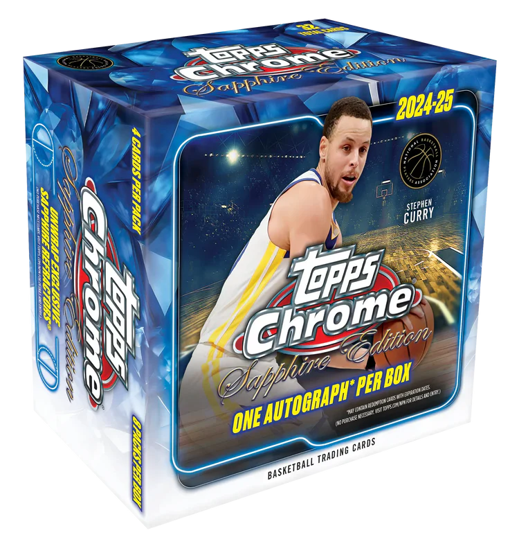 2024-25 Topps Chrome Sapphire Basketball