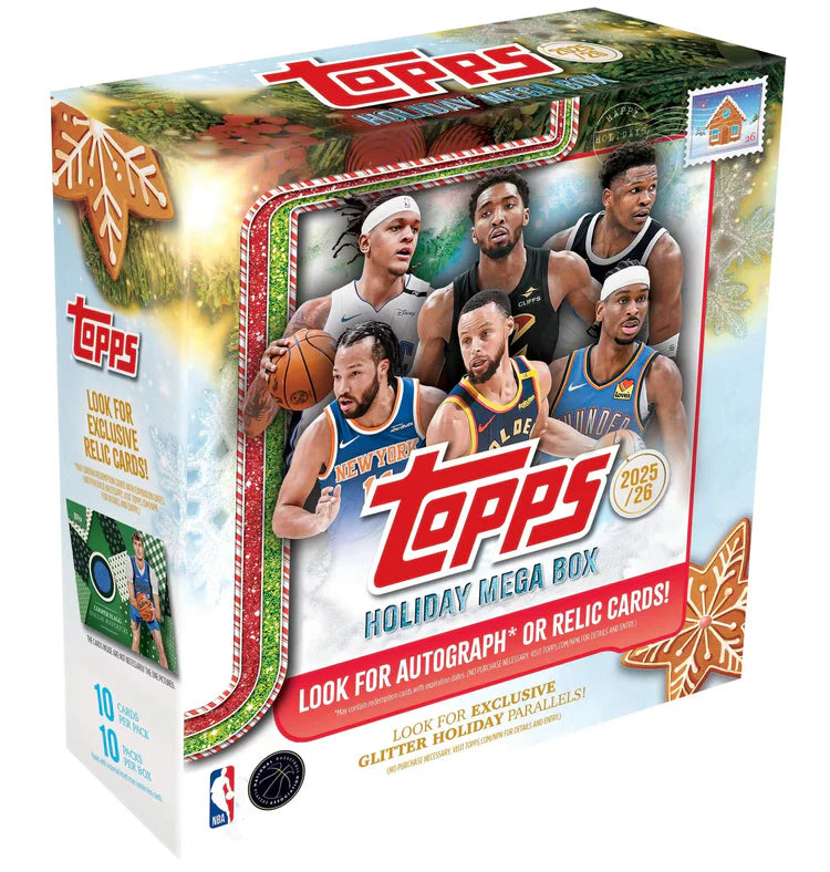 2025-26 Topps Holiday Basketball Mega Box