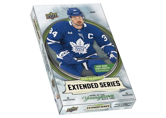 2025-26 Upper Deck Extended Series Hobby Box