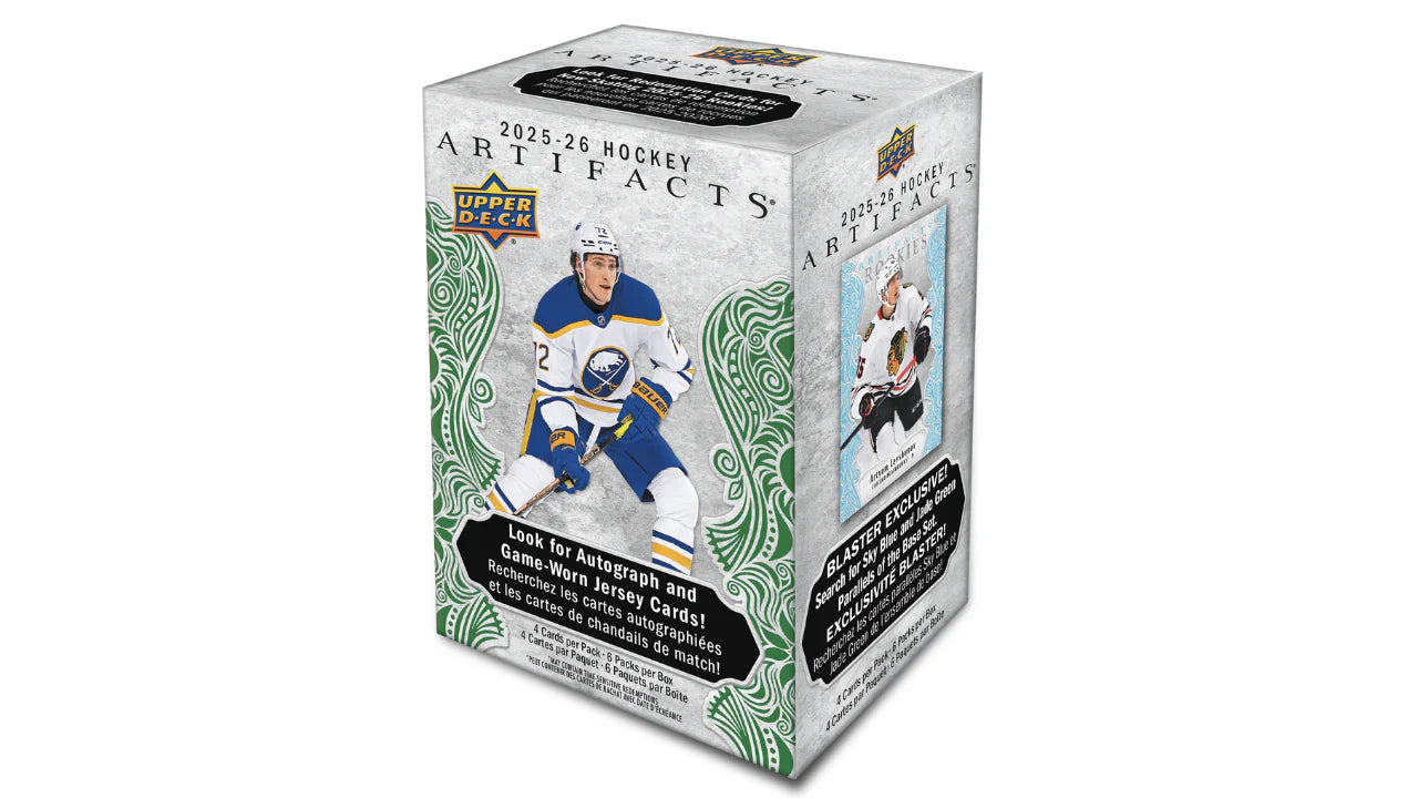 2025-26 Upper Deck Artifacts Hockey Blaster Box