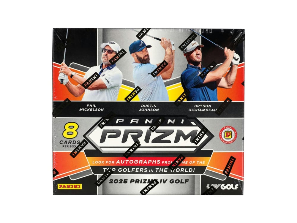 2025 Panini Prizm LIV Golf International Hobby Box