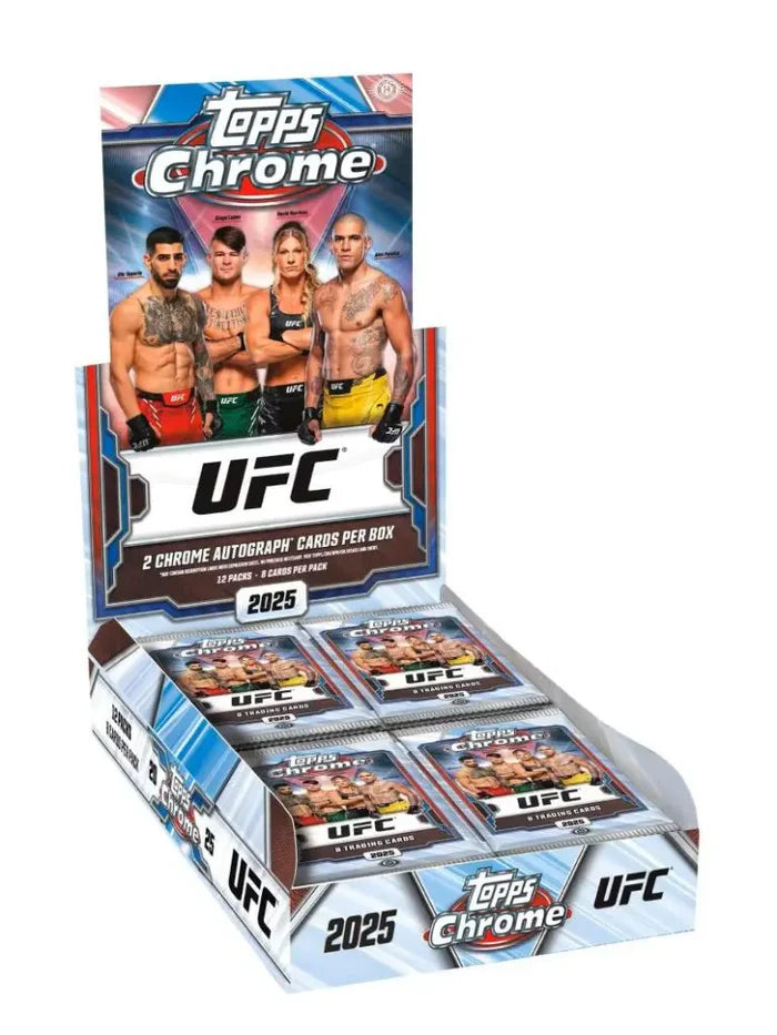 2025 Topps Chrome UFC Hobby Box