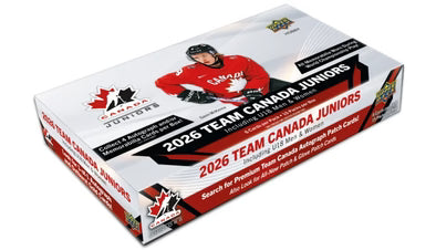 2026 Upper Deck Team Canada Juniors Hockey Hobby Box