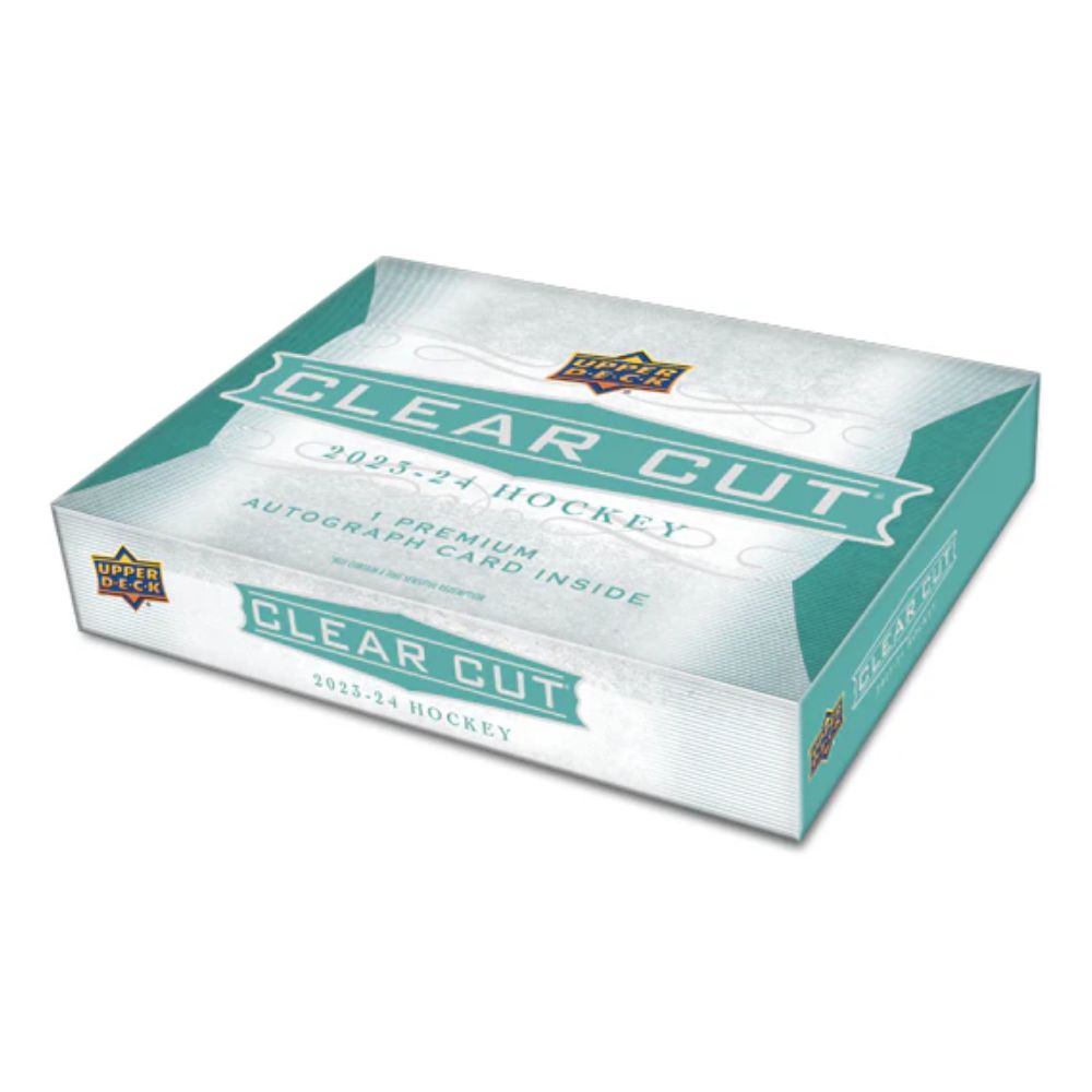 2023-24 Upper Deck Clear Cut Hockey Hobby Box