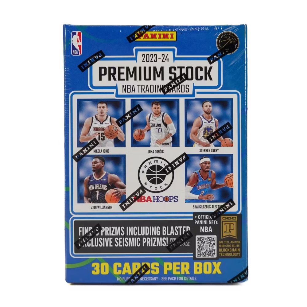 2023-24 Panini Premium Stock NBA Basketball Blaster Box