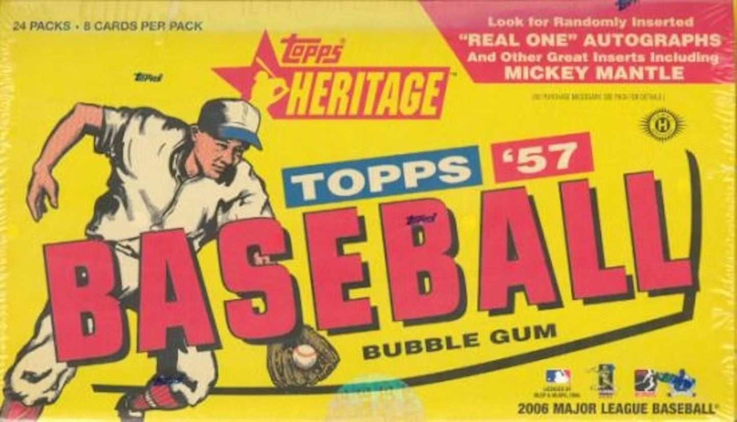 2006 Topps Heritage Baseball Hobby Box