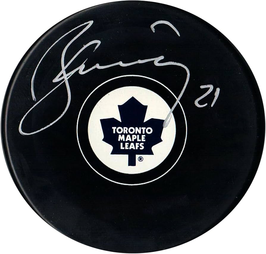 Borje Salming Signed Toronto Maple Leafs Puck