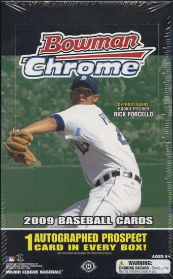 2009 Bowman Chrome Baseball Hobby Box