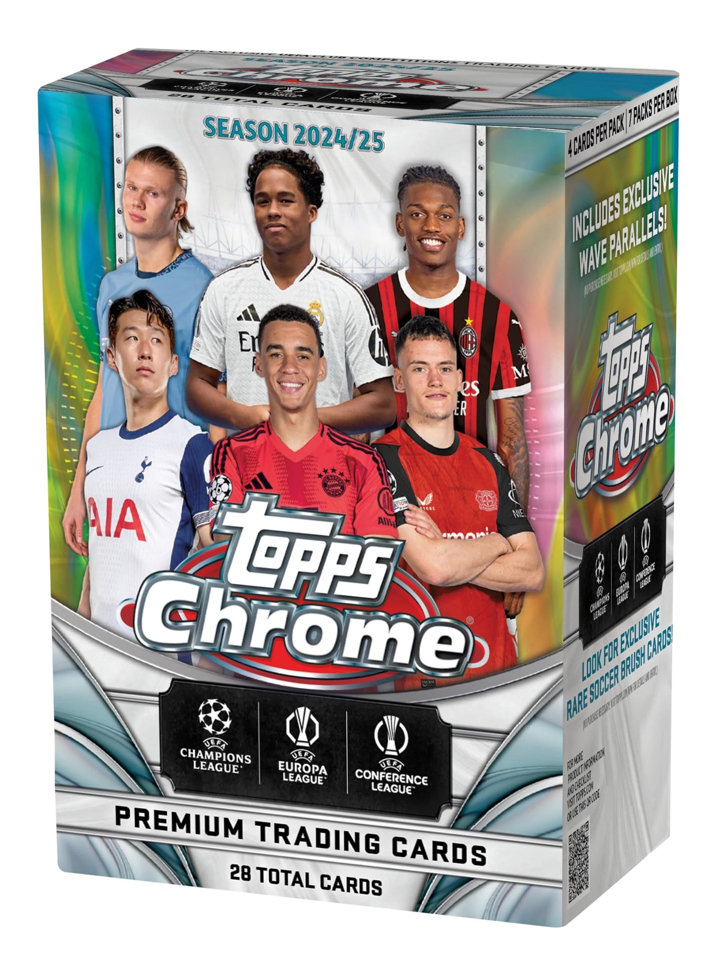 2024-25 Topps Chrome Soccer Champions League Value Box
