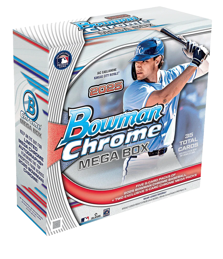 2025 Bowman Chrome Baseball Mega Box