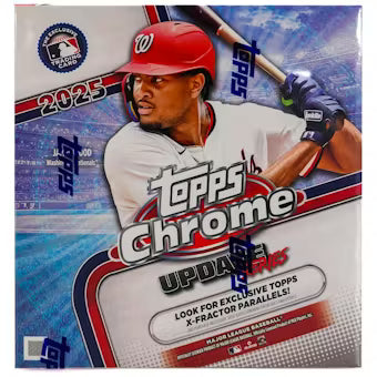 2025 Topps Chrome Update Series Baseball Megabox FANATICS