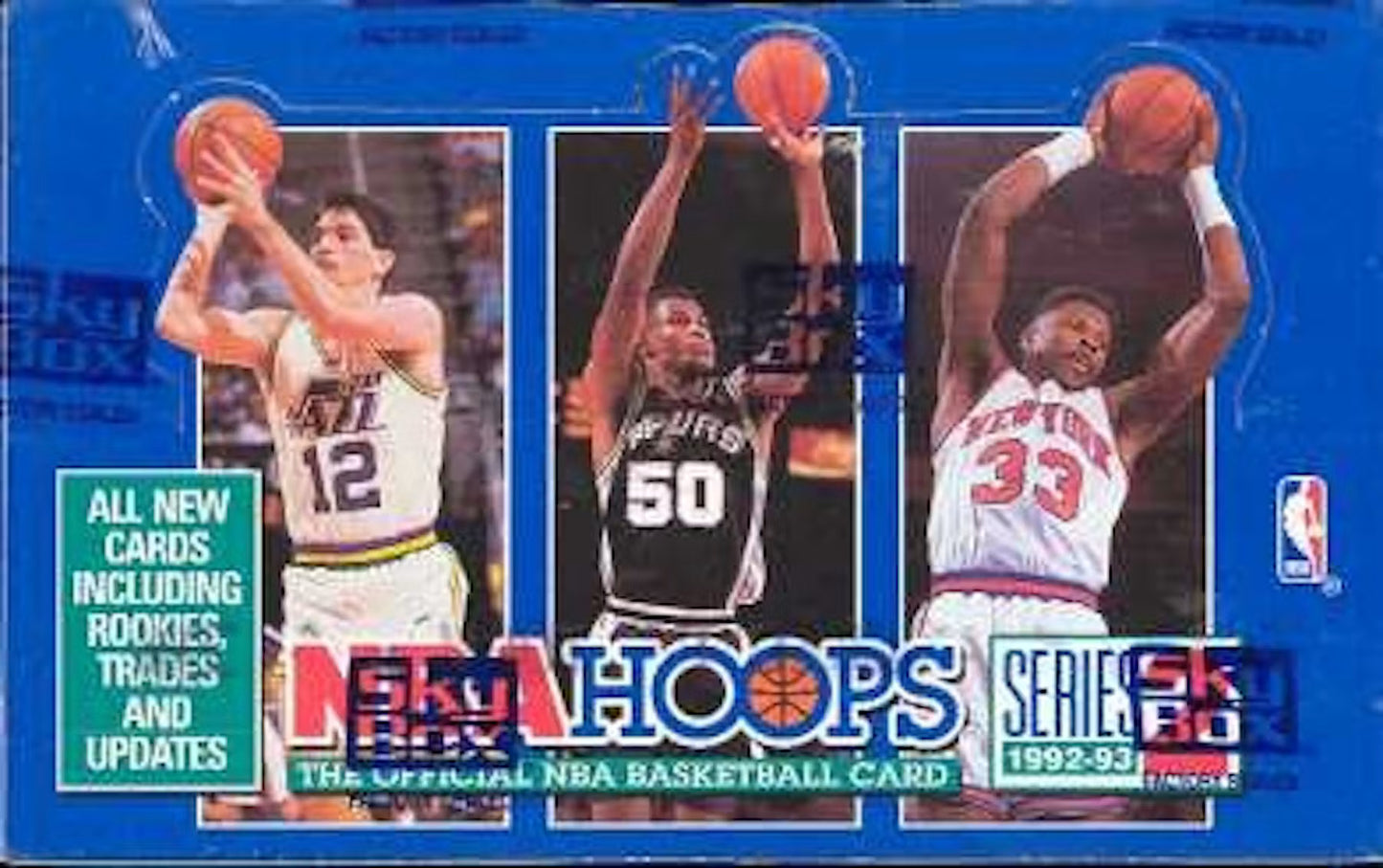 1992/93 Hoops Series 2 Basketball Hobby Box