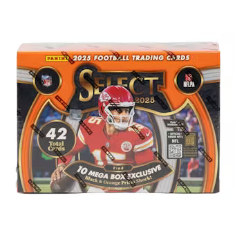 2025 Panini Select Football Mega Hobby Box