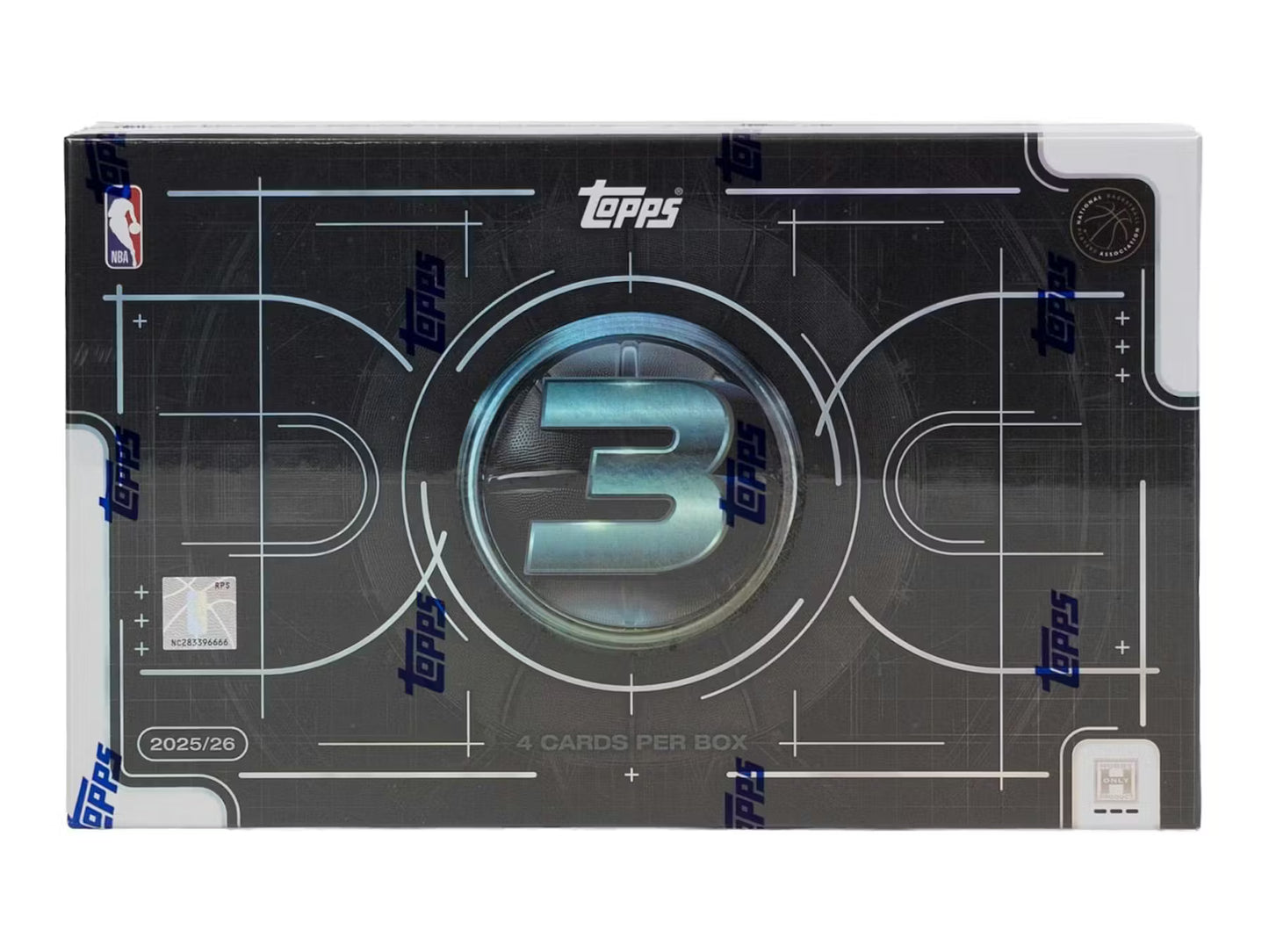 2025-26 Topps Three Basketball Hobby Box