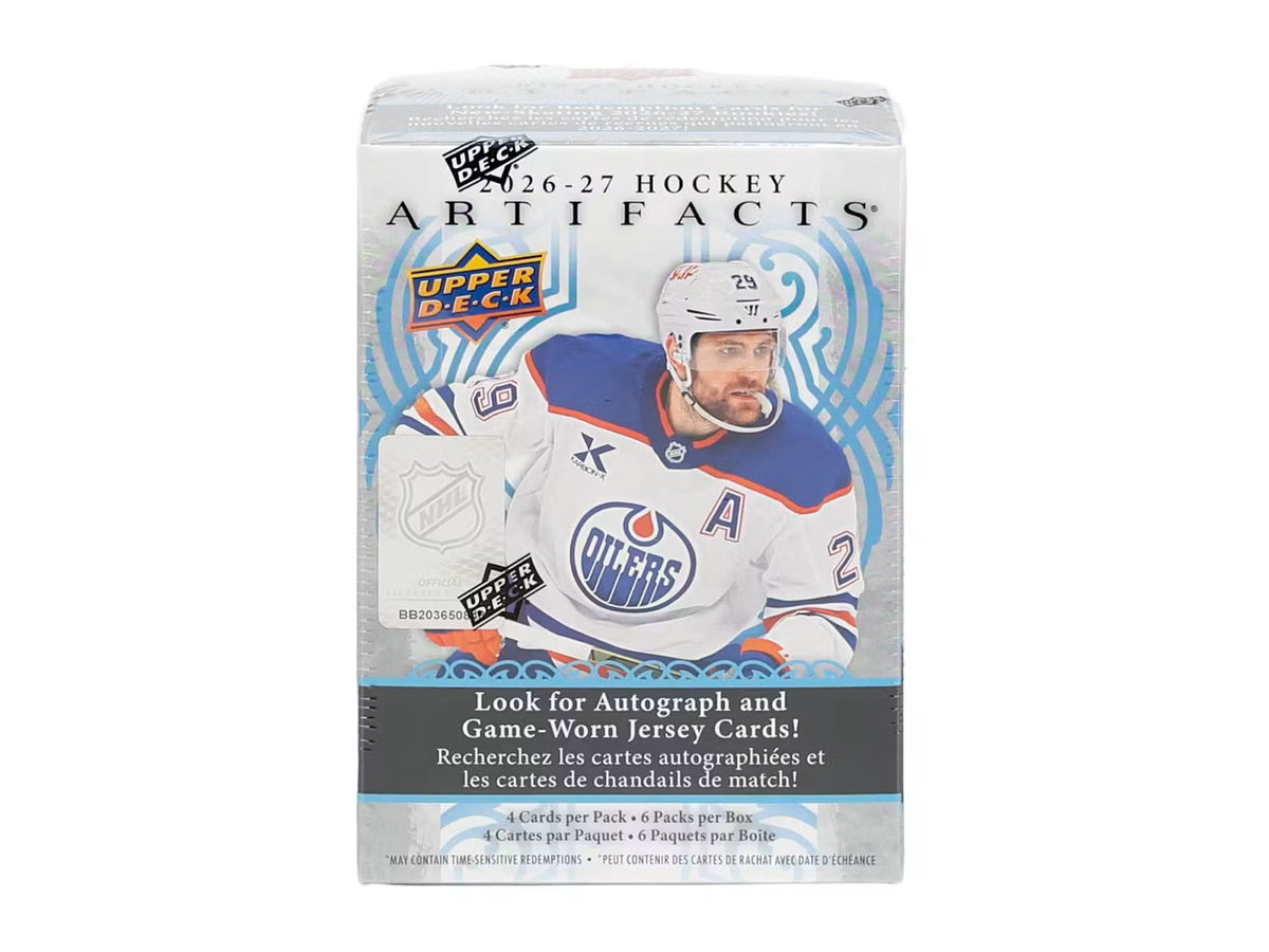 2026-27 UPPER DECK ARTIFACTS HOCKEY BLASTER BOX