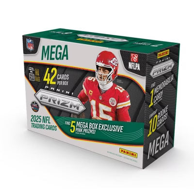 2025 Prizm Football Mega