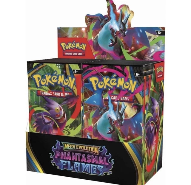 Pokemon Mega Evolution Phantasmal Flames Booster Box