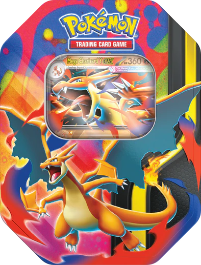 Pokemon - Mega Charizard Tin - Mega Charizard X ex