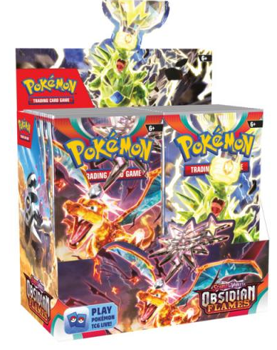Pokémon TCG: Scarlet & Violet-Obsidian Flames Booster Display Box