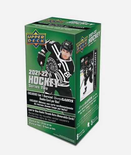 2021-22 Upper Deck Series 2 Blaster Box