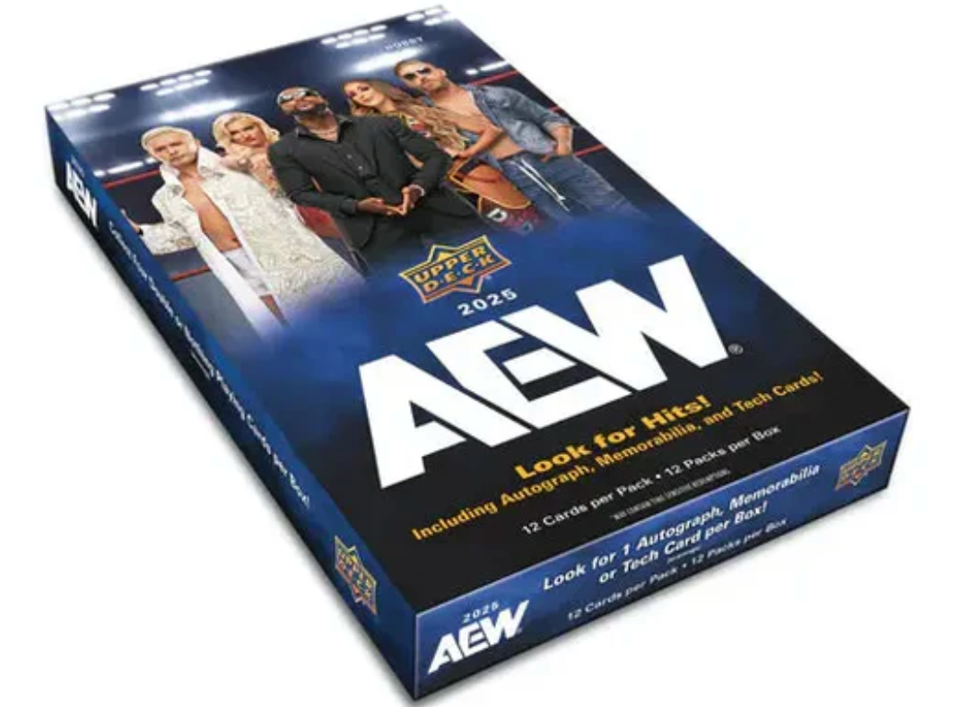 2025 Upper Deck AEW Wrestling Hobby Box