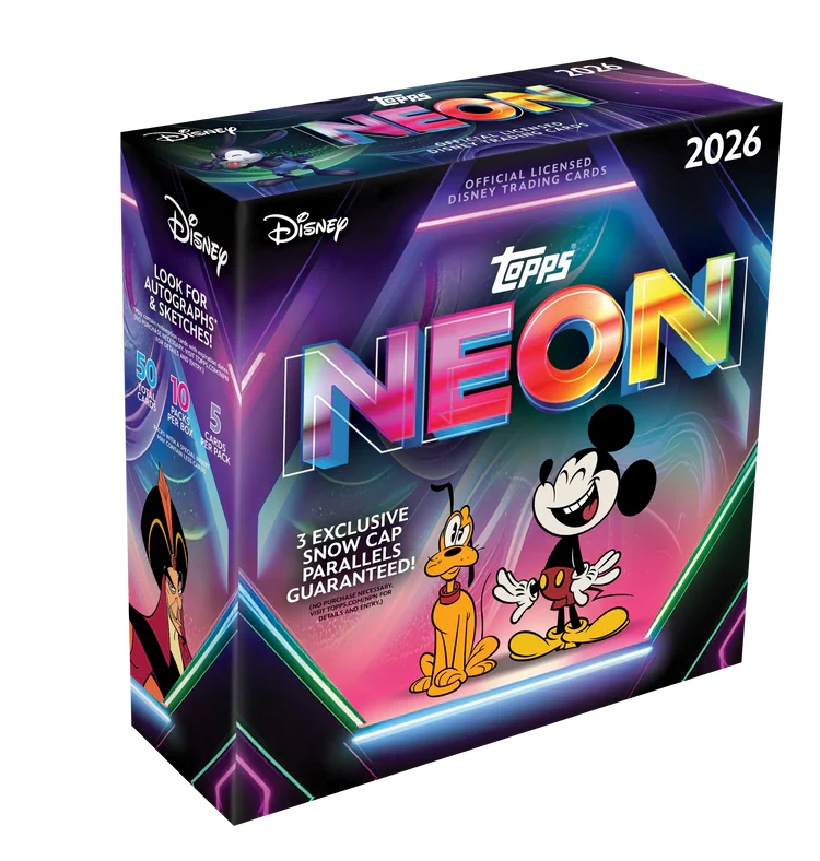 2026 Topps Disney Neon Mega Box