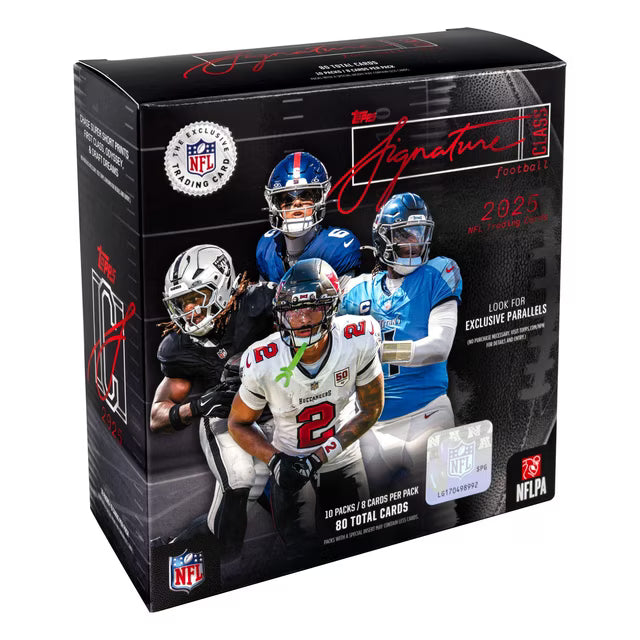 2025 Topps Signature Class Football Mega Box