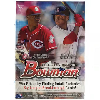 2018 Bowman Baseball Blaster Box
