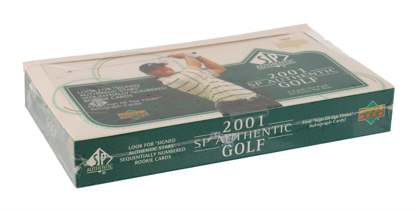 2001 Upper Deck SP Authentic Golf Hobby Box