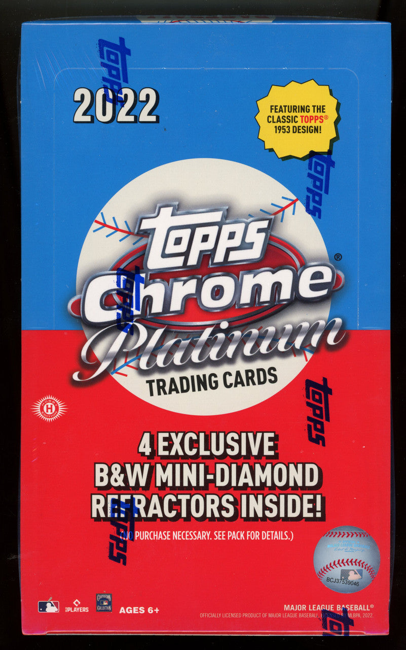 2022 Topps Baseball Chrome Platinum Lite Box