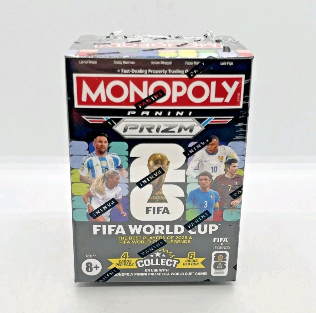 2026 Panini Prizm Monopoly FIFA World Cup Blaster Box
