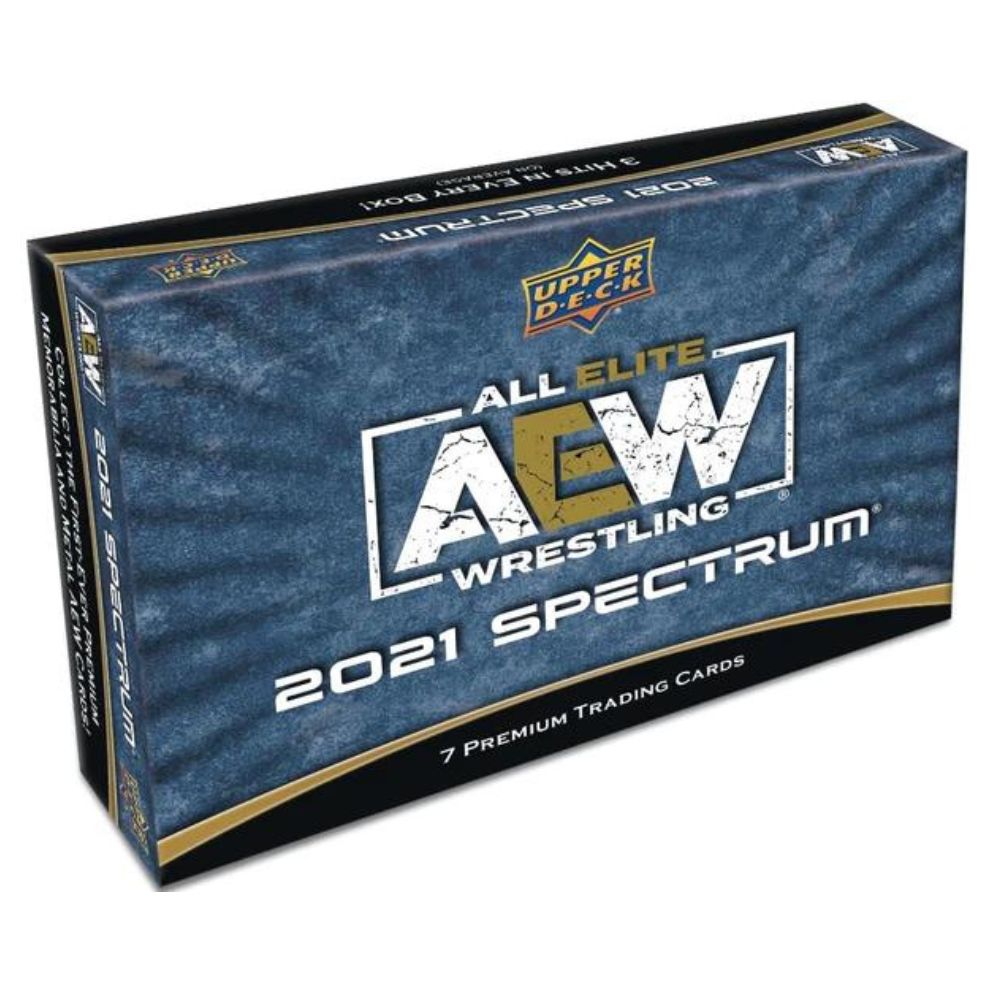 2021 Upper Deck AEW Spectrum Wrestling Hobby Box