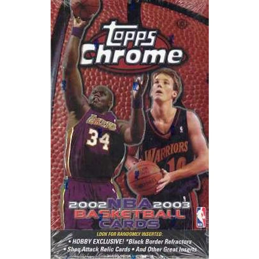 2002-03 Topps Chrome Basketball Hobby Box