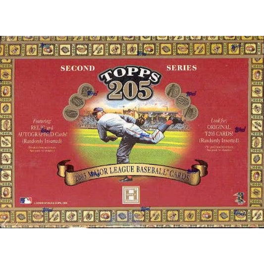 2003 Topps 205 Series 2 Baseball Hobby Box