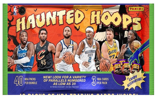 2024/25 Panini Haunted Hoops Halloween Basketball 40-Pack Box