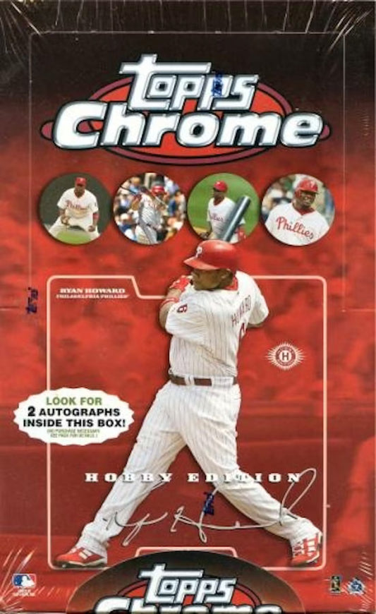 2008 Topps Chrome Baseball Hobby