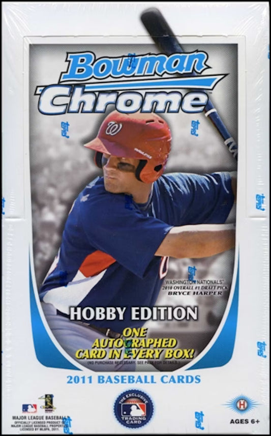 2011 Bowman Chrome Baseball Hobby Box