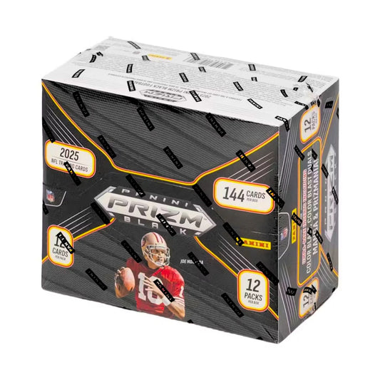 2025 Prizm Black Football Hobby Box