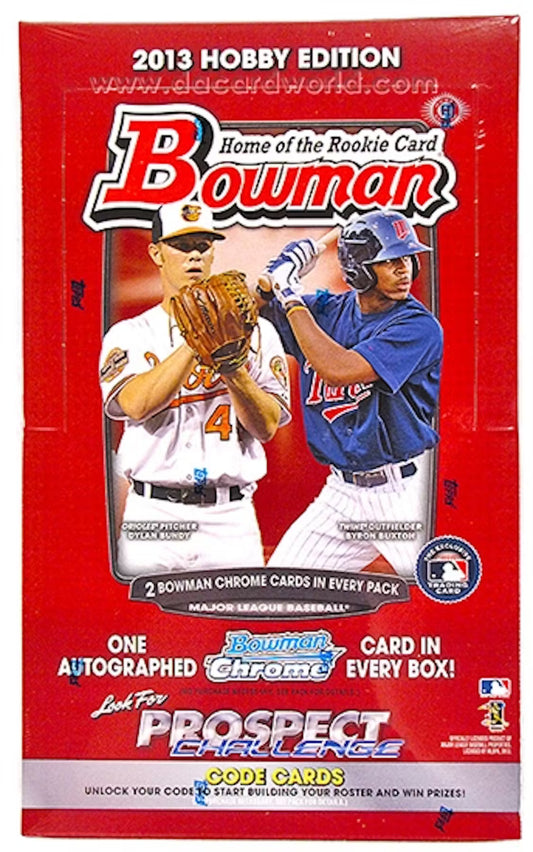 2013 Bowman Baseball Home Of The Rookie