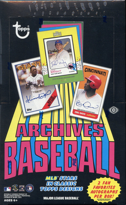 2013 Topps Archives Baseball Hobby Box