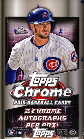 2015 Topps Chrome Baseball Hobby Box