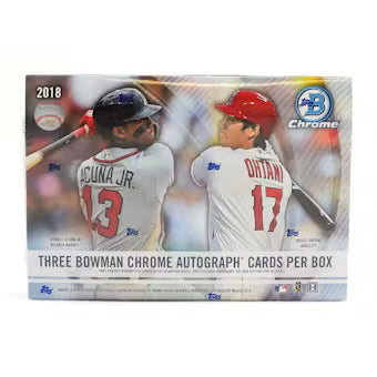 2018 Bowman Chrome Baseball HTA Choice Box