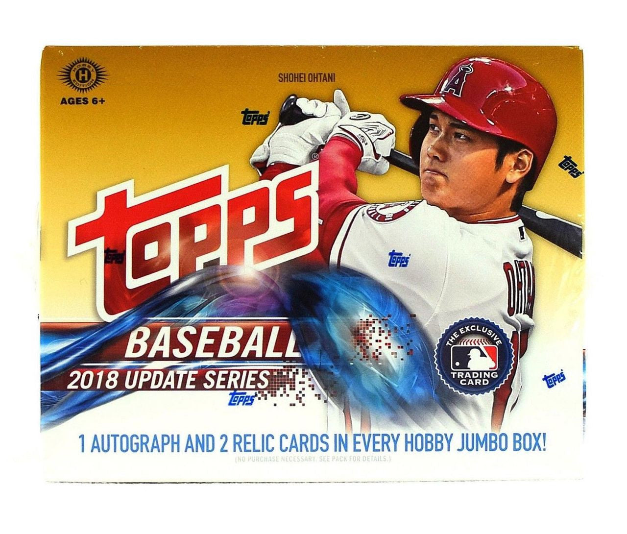 2018 Topps Update Baseball Hobby Jumbo Box