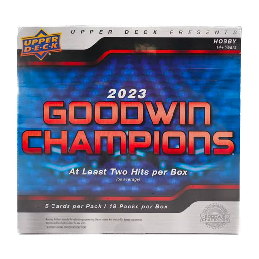 2023 UD Goodwin Champions Hobby Box
