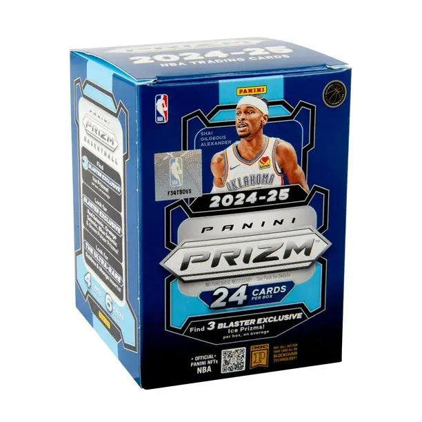 2024-25 Panini NBA Prizm Basketball Trading Card Blaster Box